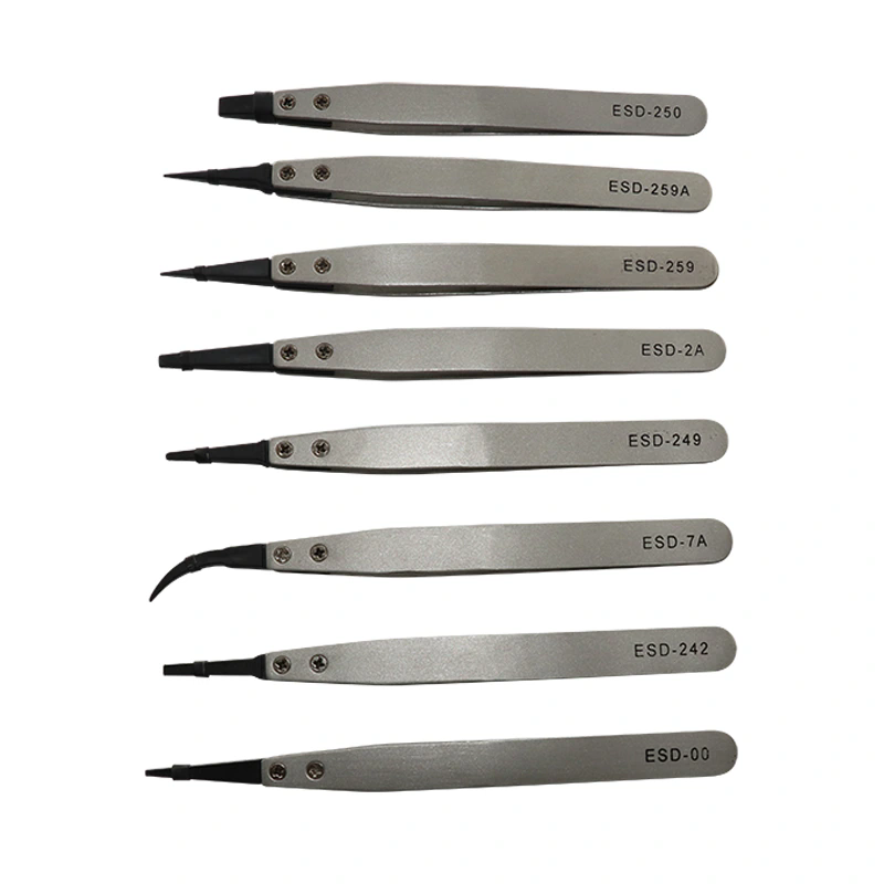 What are ESD safe tweezers?